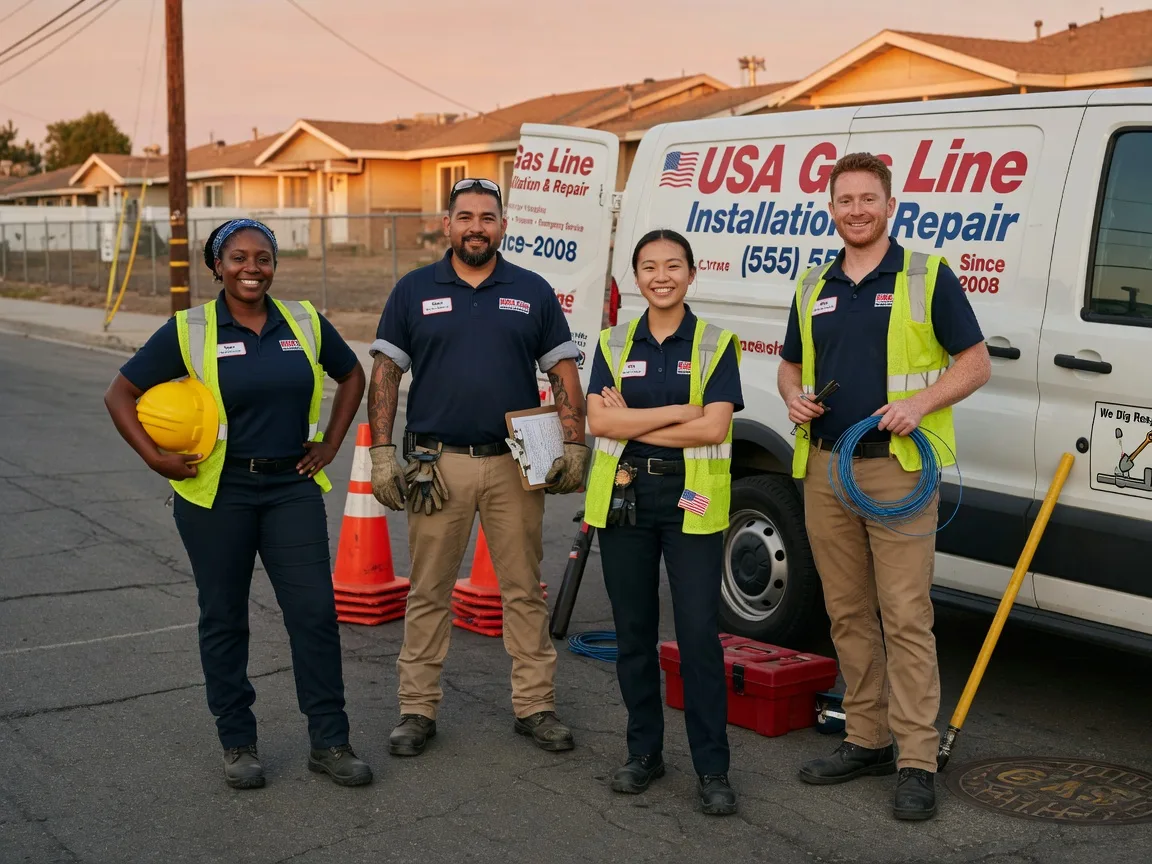 Gas Line Installation company in Deepwater, NJ